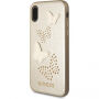 Guess Studs and Sparkle футляр для iPhone X - бежевий