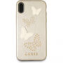 Guess Studs and Sparkle футляр для iPhone X - бежевий