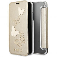 Guess Studs and Sparkle Book футляр для iPhone X - бежевий