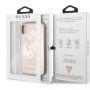 Guess Studs and Sparkle футляр для iPhone X - рожево-золотий