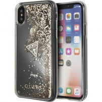 Guess Liquid Glitter футляр для iPhone X - золотий