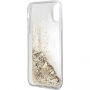 Guess Liquid Glitter футляр для iPhone X - золотий