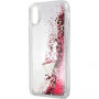 Guess Liquid Glitter футляр для iPhone X - червоний