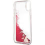 Guess Liquid Glitter футляр для iPhone X - червоний