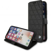 BMW Hexagon Book шкіряний футляр для iPhone X - чорний