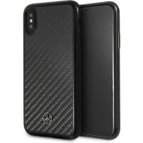 Mercedes Hard case Dynamic Carbon футляр для iPhone X - чорний