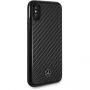 Mercedes Hard case Dynamic Carbon футляр для iPhone X - чорний