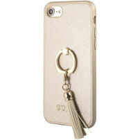 Guess Saffiano Ring футляр для iPhone 7 / 8 - бежевий