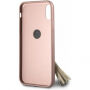 Guess Saffiano Ring футляр для iPhone X - рожева
