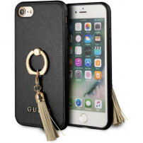 Guess Saffiano Ring футляр для iPhone X - чорний