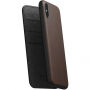 Nomad Folio Leather case футляр для Apple iPhone XS Max - коричневий