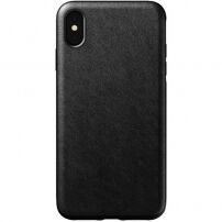 Nomad Rugged Leather case стійкий футляр для Apple iPhone XS Max - чорний