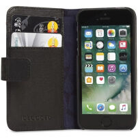 Decoded Leather Wallet чохол для Apple iPhone SE (2016) / 5S - чорний