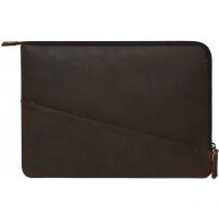 Decoded Waxed Slim шкіряна сумка для iPad Pro 12,9" / MacBook до 14" - коричневий