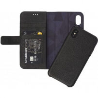 Decoded Leather 2in1 Wallet футляр для Apple iPhone X - чорний