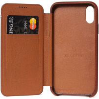 Decoded Leather Slim Wallet футляр Apple iPhone XS Max коричневий