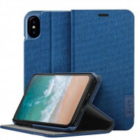 LAUT Apex Knit чохол для iPhone X - синій
