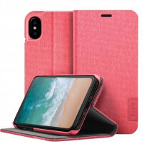 LAUT Apex Knit чохол для iPhone X - рожева
