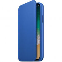 Оригінал Apple Folio шкіряний футляр для iPhone X - синій