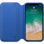Оригінал Apple Folio шкіряний футляр для iPhone X - синій