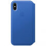 Оригінал Apple Folio шкіряний футляр для iPhone X - синій