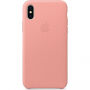 Оригінал Apple шкіряний футляр для iPhone X - блідий розовий