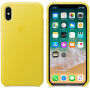 Оригінал Apple шкіряний футляр для iPhone X - жовтий