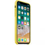 Оригінал Apple шкіряний футляр для iPhone X - жовтий