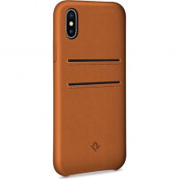 Twelve South Relaxed Leather Clip шкіряний чохол для iPhone X - коричневий