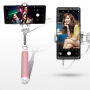 JOYROOM селфі-палка з бездротовим спускачем для iPhone - рожева