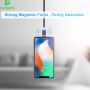 FLOVEME Round магнітний кабель з USB-C / Micro USB / Lightning для iPhone / iPad / iPod / AirPods - 1m - золотий
