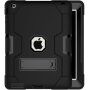 Супер міцний чохол з підставкою для iPad 2 / 3 / 4 - чорний