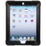 Міцний чохол з відкидною підставкою для iPad 2 / 3 / 4 - чорний