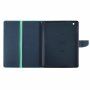 Корпус GOOSPERY з вирізаною текстурою для iPad 2 / 3 / 4 - бірюзовий