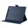 Корпус GOOSPERY з вирізаною текстурою для iPad 2 / 3 / 4 - бірюзовий
