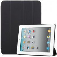 Чохол з підставкою і функцією сну для iPad 2 / 3 / 4 - чорний