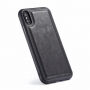 2v1 знімний чохол з ремінуем для iPhone XS Max - чорний