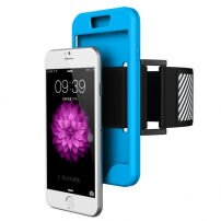 Спортивний чохол на руку 2 в 1 для Apple iPhone 6 / 6S - синій