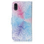 2в1 знімний чохол для iPhoneXS Max - світло-синя квітка