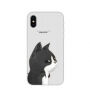 Захисний чохол для iPhone XS Max - пихатий котик