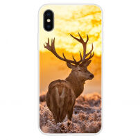 М'який чохол для iPhone XS Max - олень