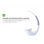 NILLKIN Phantom бездротова Qi зарядка з LED світлом для iPhone - біла