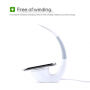 NILLKIN Phantom бездротова Qi зарядка з LED світлом для iPhone - біла