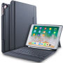 Чохол з клавіатурою для iPad 9,7" (2017/2018) / Air 1/2 / Pro 9,7" та гаманцем для Pencil - сірий