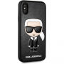 Karl Lagerfeld Ikonik TPU футляр для iPhone X / XS - чорний