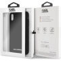 Karl Lagerfeld Silver Logo Silicone Case футляр для iPhone XR - чорний
