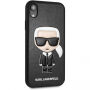 Karl Lagerfeld Ikonik TPU футляр для iPhone XR - чорний