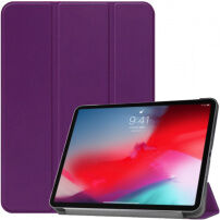 Чохол із PU шкіри з функцією сну для iPad Pro 11" (2020-2022) - фіолетовий