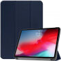 Чохол із PU шкіри з функцією сну для iPad Pro 11" (2020-2022) - темно-синій