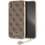 Guess Charms Hard case футляр для iPhone XS Max - коричневий